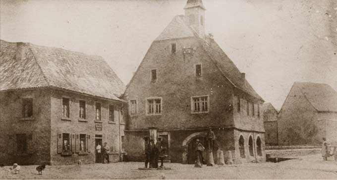 Alsenzer Rathaus um 1900